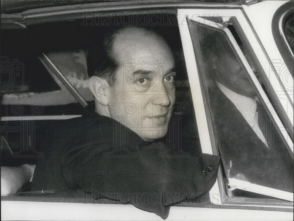 Press Photo Moroccan Opposition Leader Ben Barka Trial Policeman Marcel Leroy - Historic Images