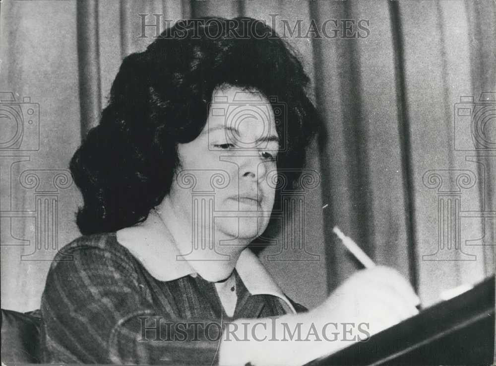 1979 Press Photo Senora Maria de Lurdes Pintasigo Portugal 1st Woman PM - Historic Images