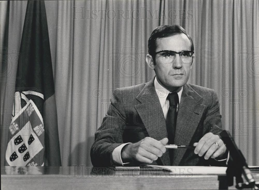 Press Photo Antonio Ramalho Eanes,Portuguese President - Historic Images