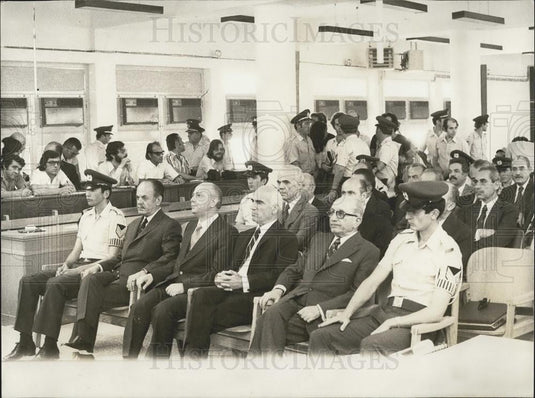 Press Photo Greek Colonel's On Trial 21 of Them for Treason & Other Charges - Historic Images