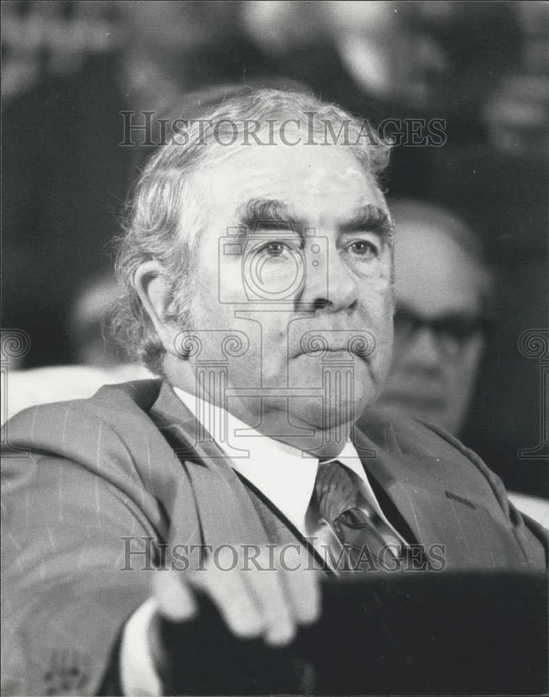 1978 Press Photo Joe Gormley The Mine Workers President - Historic Images