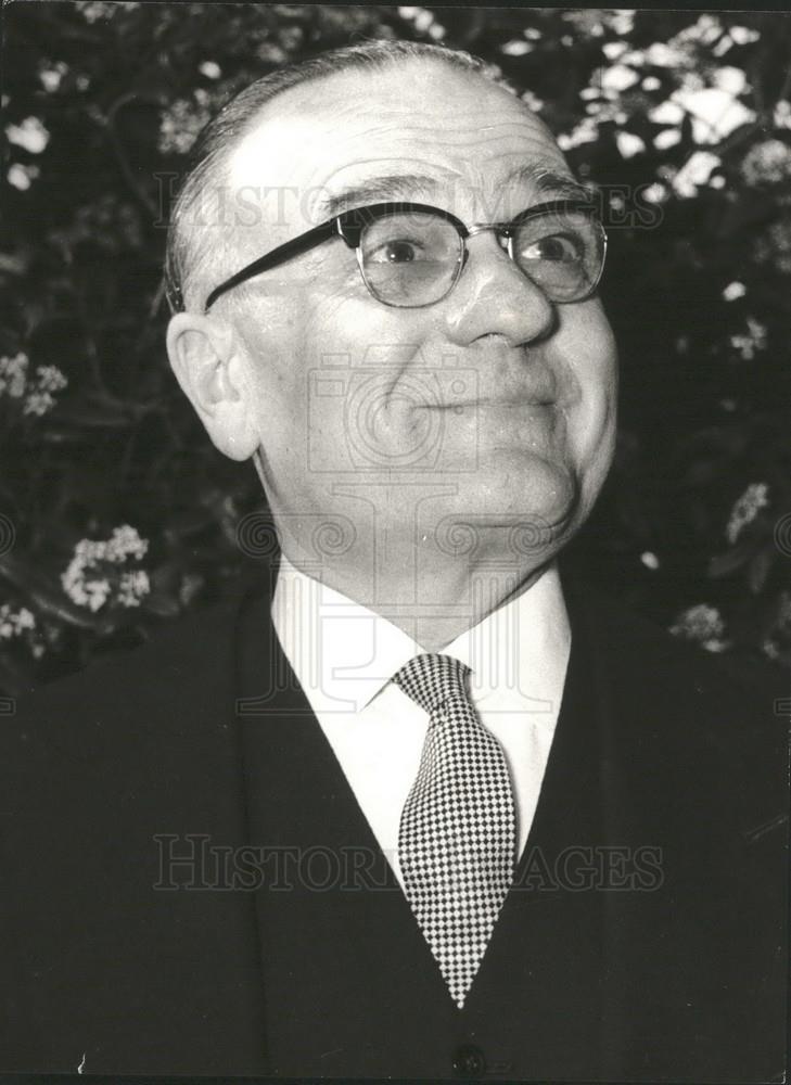 Press Photo George Macros, Greek Politician - Historic Images