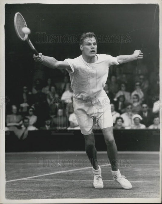 1953 Press Photo Lawn Tennis Championships at Wimbledon - Historic Images