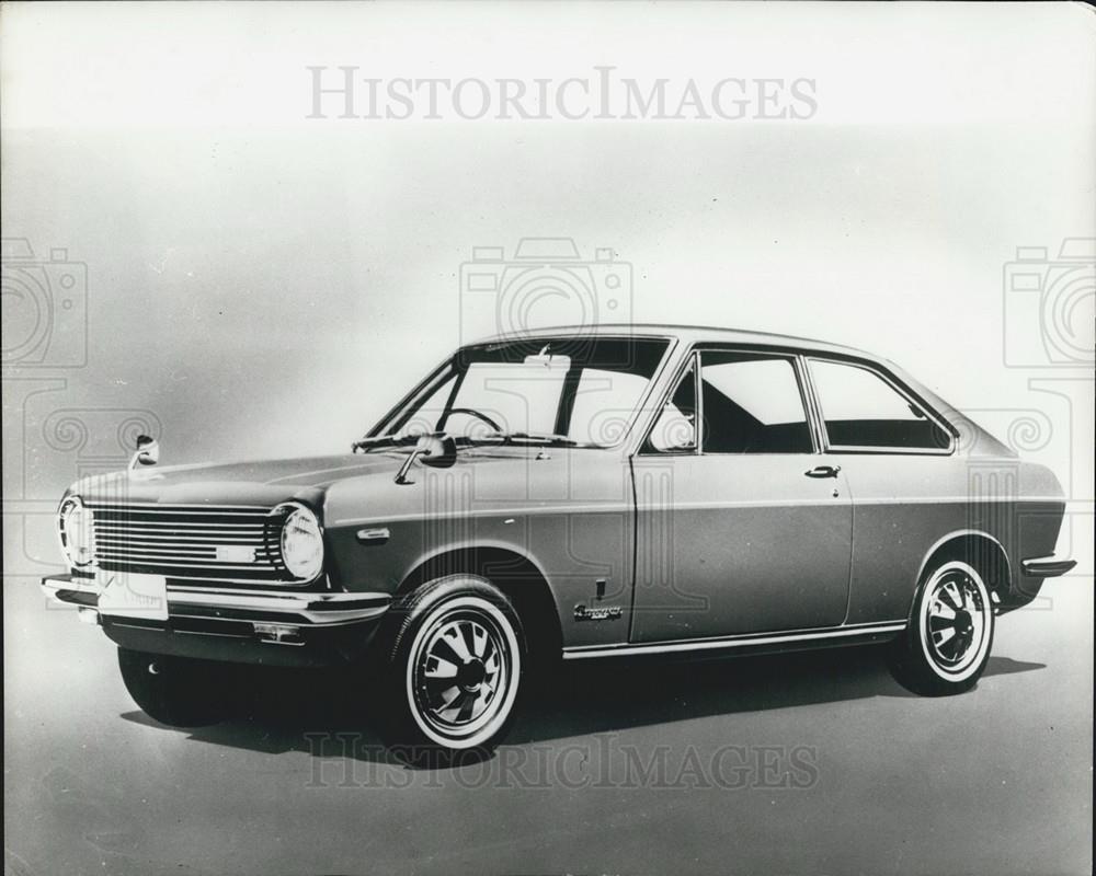 Press Photo Datsun 1000 Sunny Coupe - Historic Images