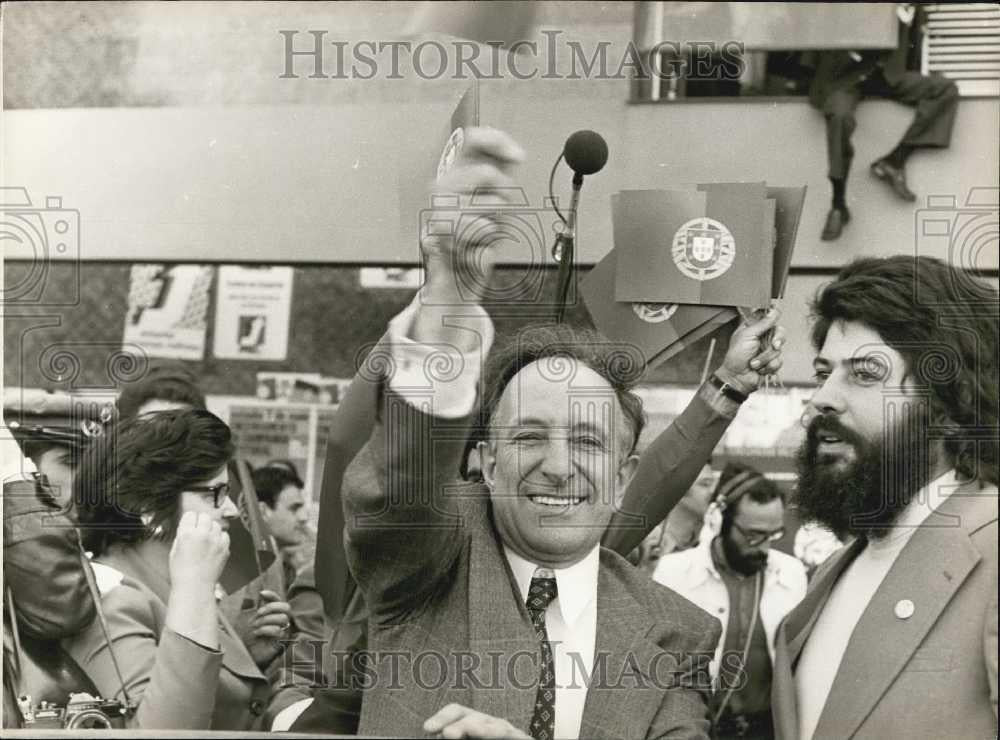 1975 Press Photo Portuguese Premiere General Vasco Goncalves - Historic Images
