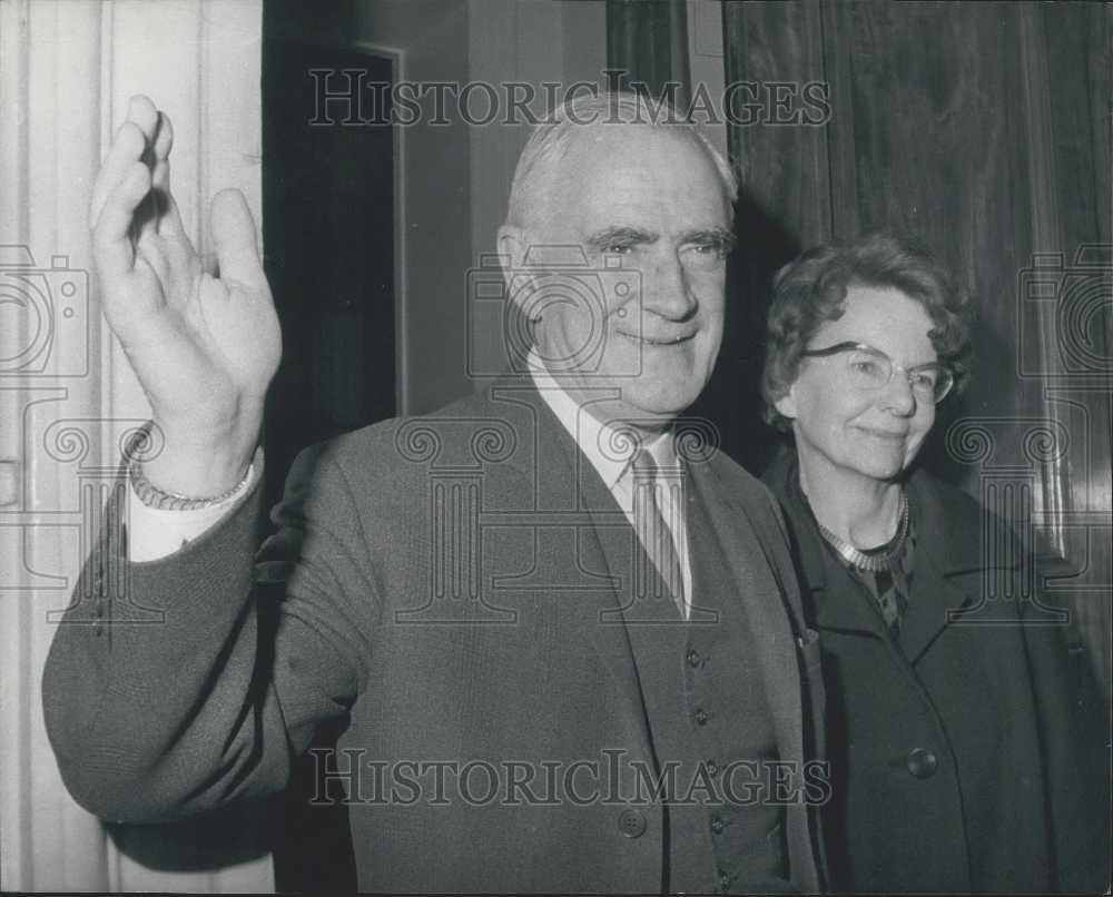 1968 Press Photo Michael Stewart Takes Over as British Foreign Minister - Historic Images