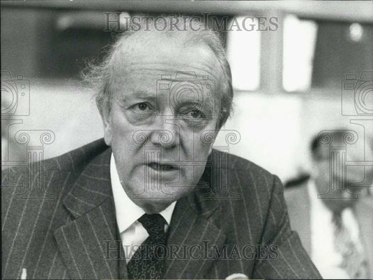 1973 Press Photo Gerd Tacke President of Siemens - Historic Images