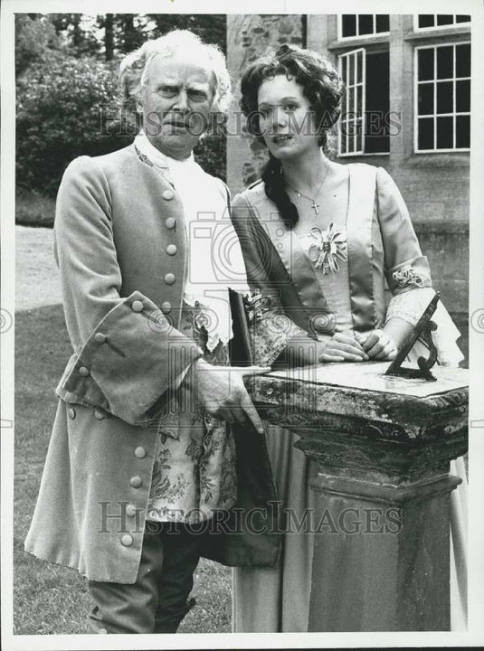 1976 Press Photo Ralph Michael with Jane Wymark in"Rob Roy" - Historic Images