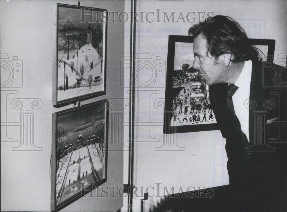 Press Photo Lord Snowdon In Munich - Historic Images