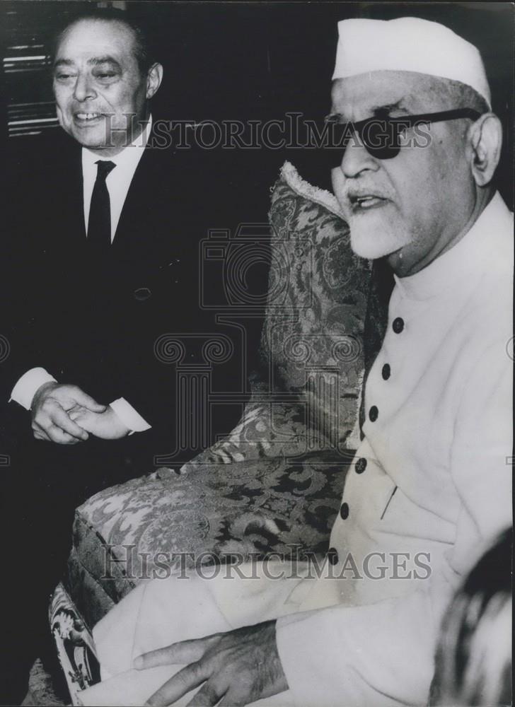 1967 Press Photo President Zakir Hussain, the Indian President - Historic Images