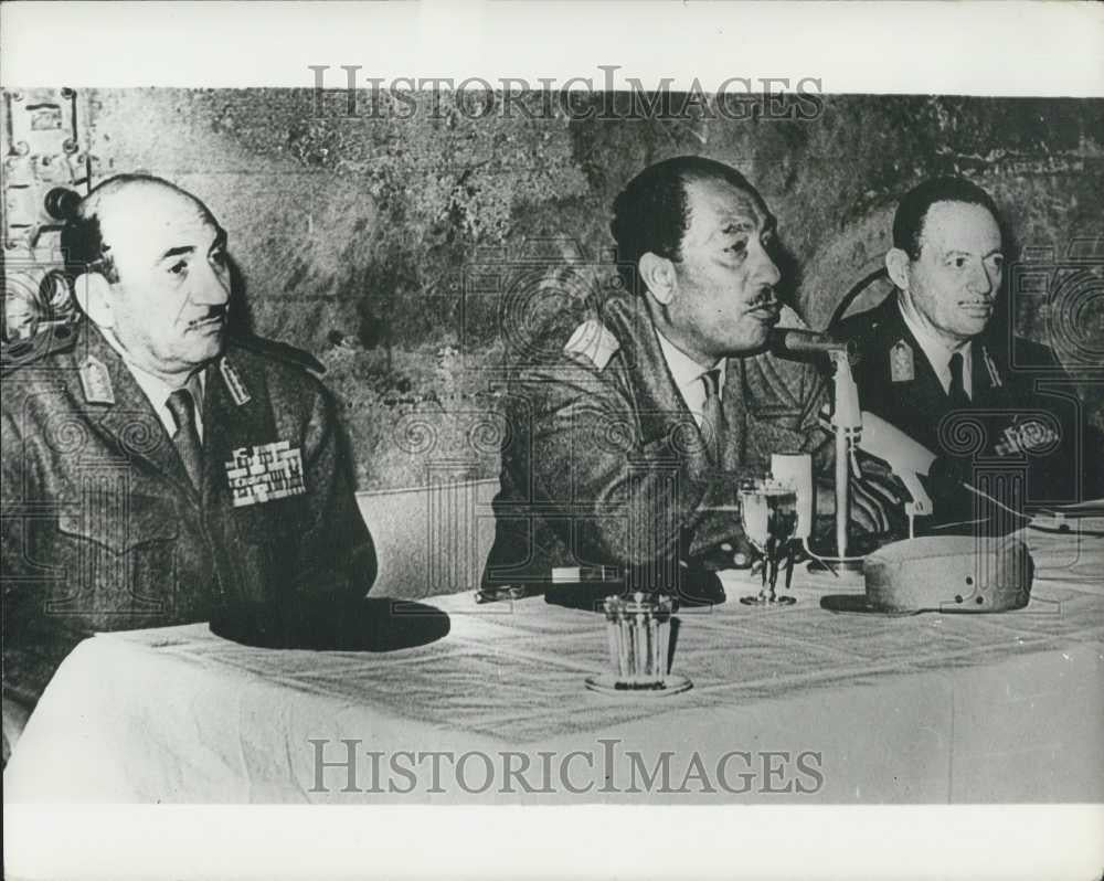 1972 Press Photo Egypt Breaks Of Diplomatic Relations With Jordan - Historic Images