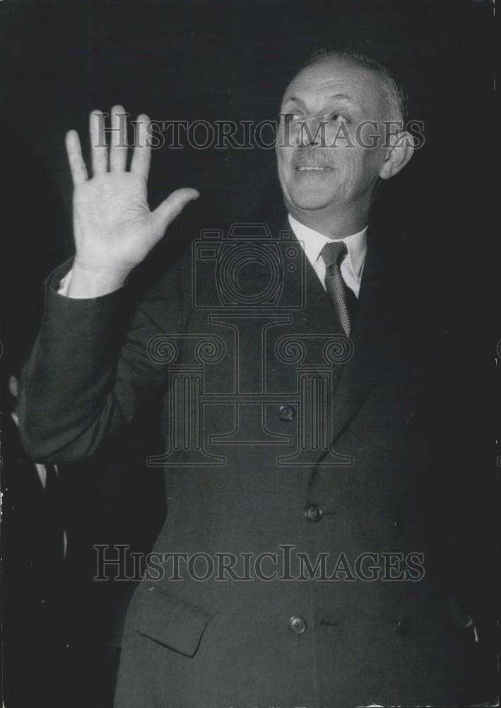 Press Photo Presidential Election, M Medecin, Nice Mayor - Historic Images