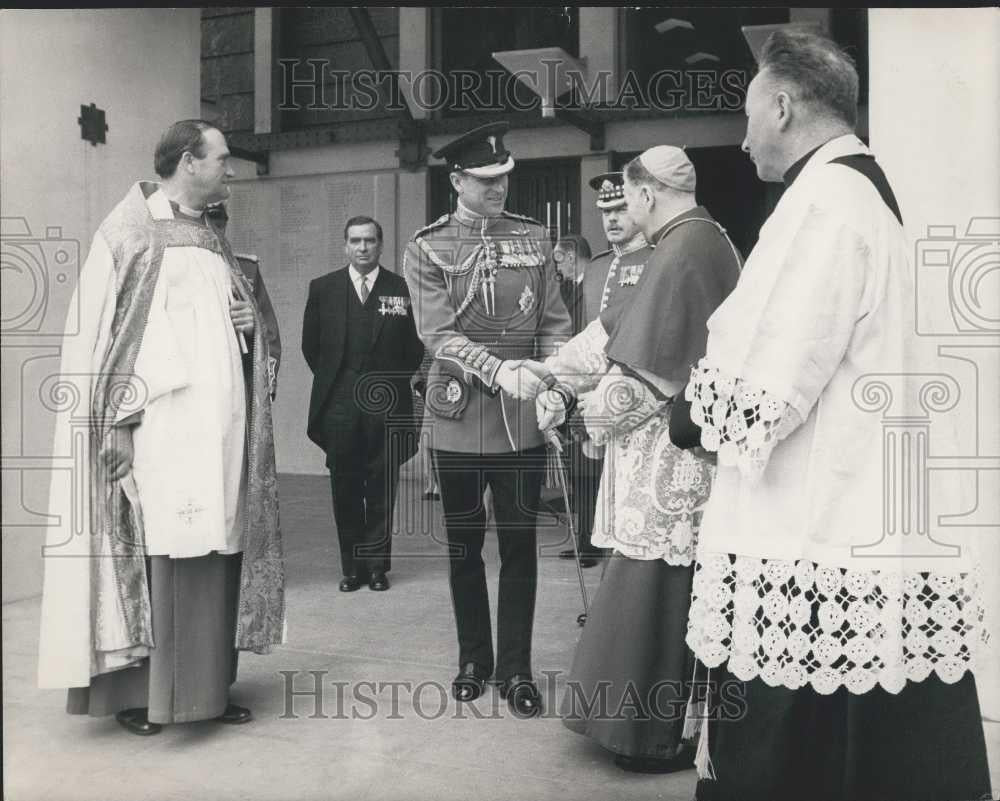 1969 Press Photo The Duke Of Edinburgh Attends Thanksgiving Service - Historic Images