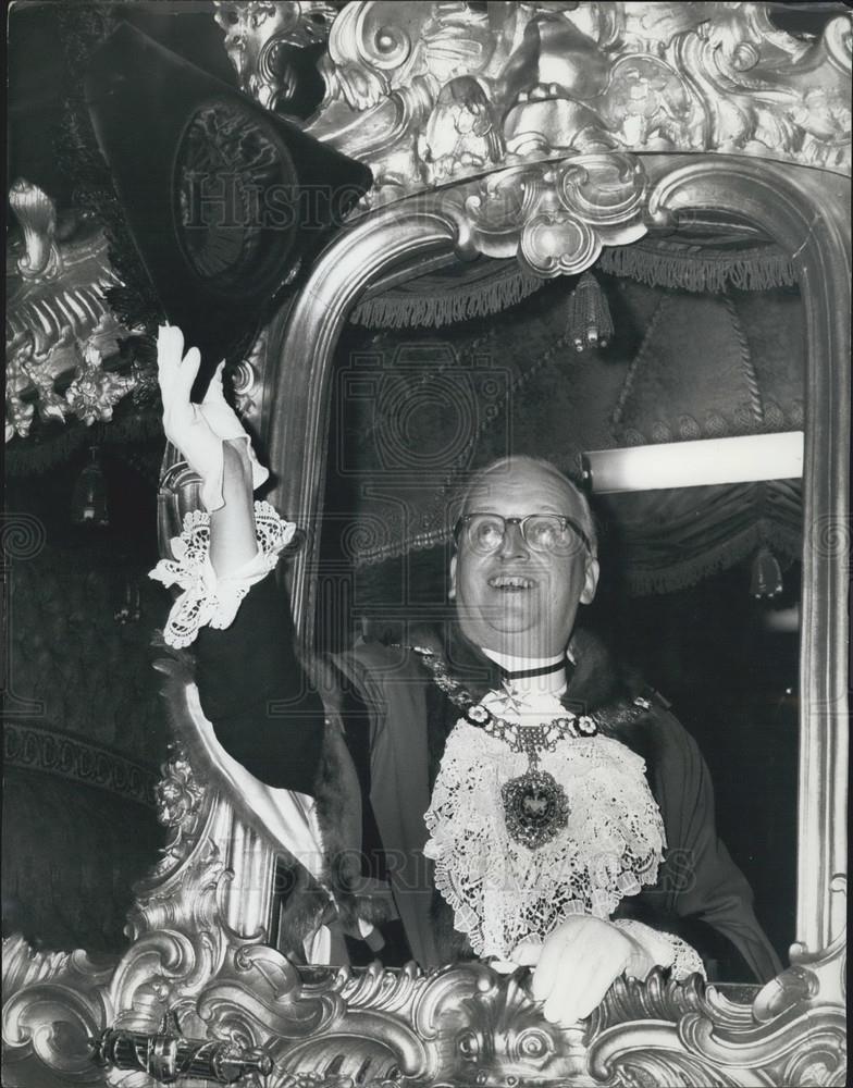 1962 Press Photo Lord Mayor of London's Procession Thru London - Historic Images