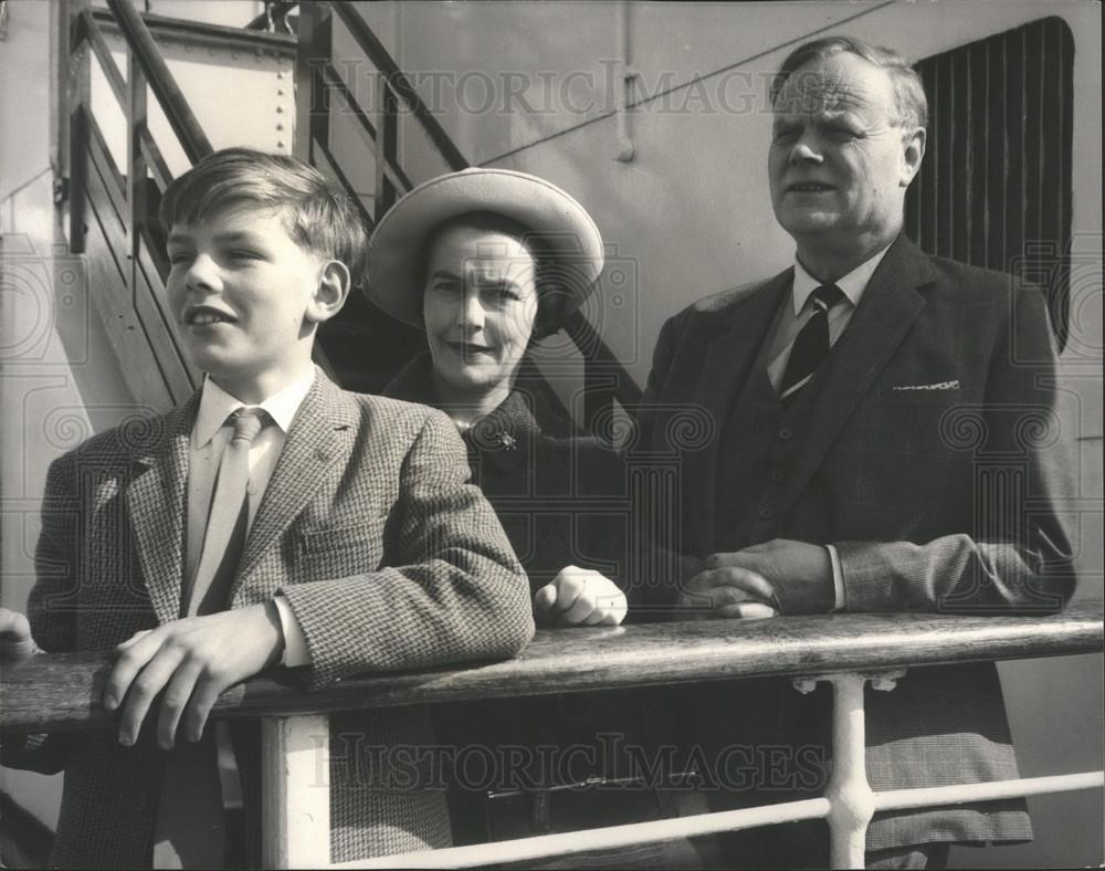 1965 Press Photo British Amb to US Sir Patrick Dean and family - Historic Images