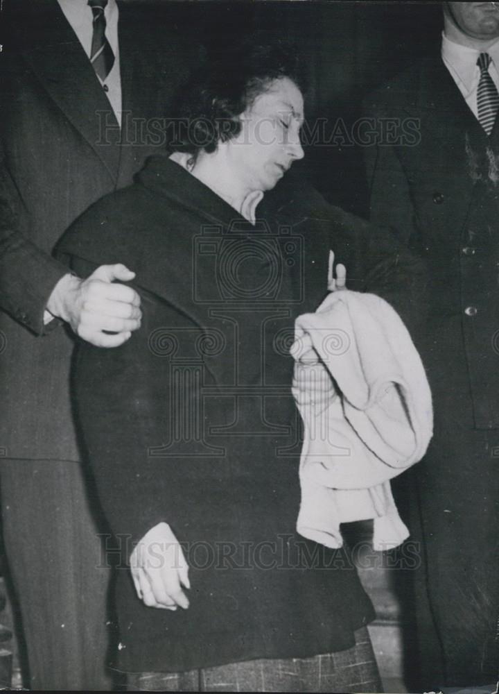 1950 Press Photo Murderer Amelie Rabilloud - Historic Images