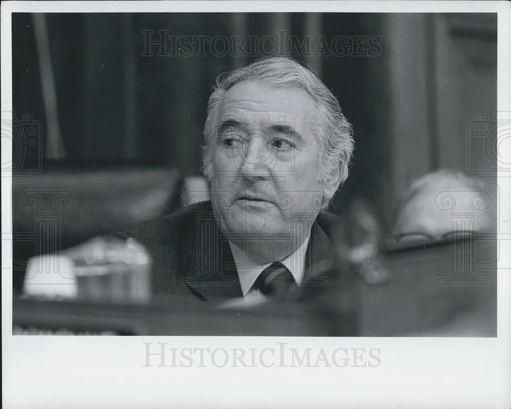 Press Photo Representative Peter Rodino Chairman House Judiciary Committee - Historic Images