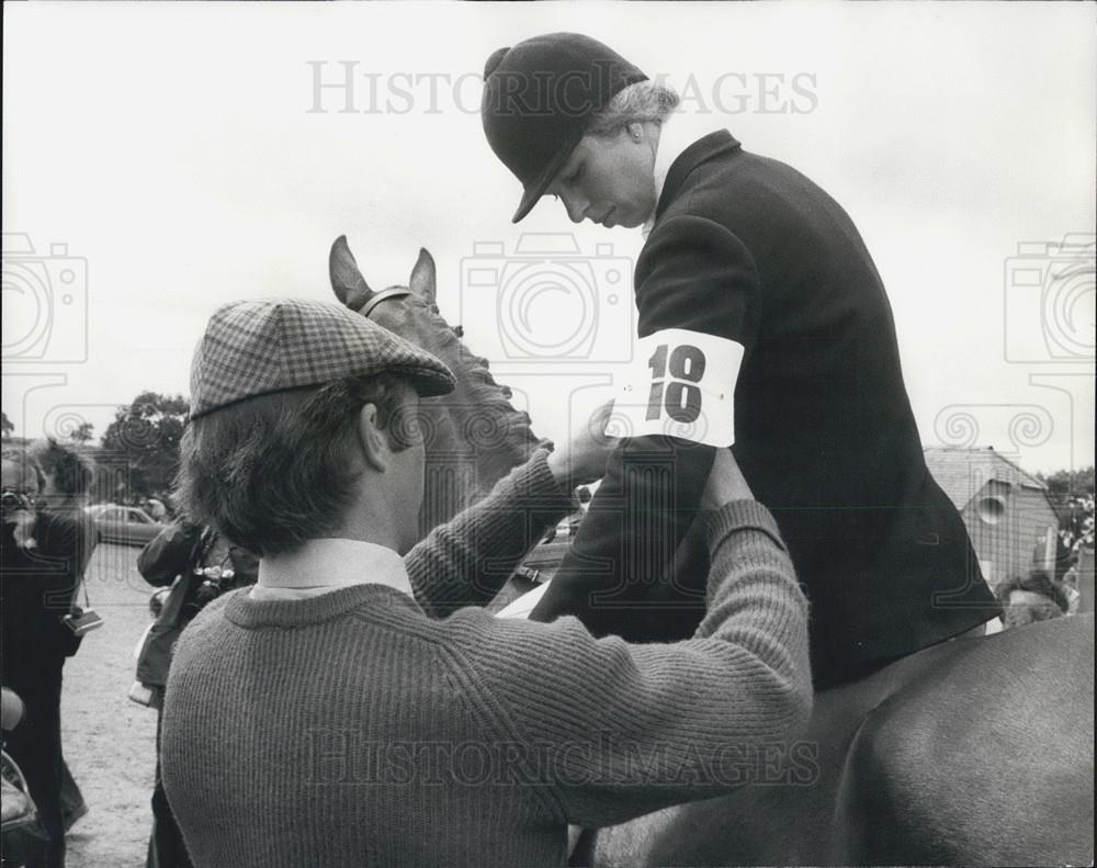 1973 Press Photo Princess Anne wins on doublet - Historic Images