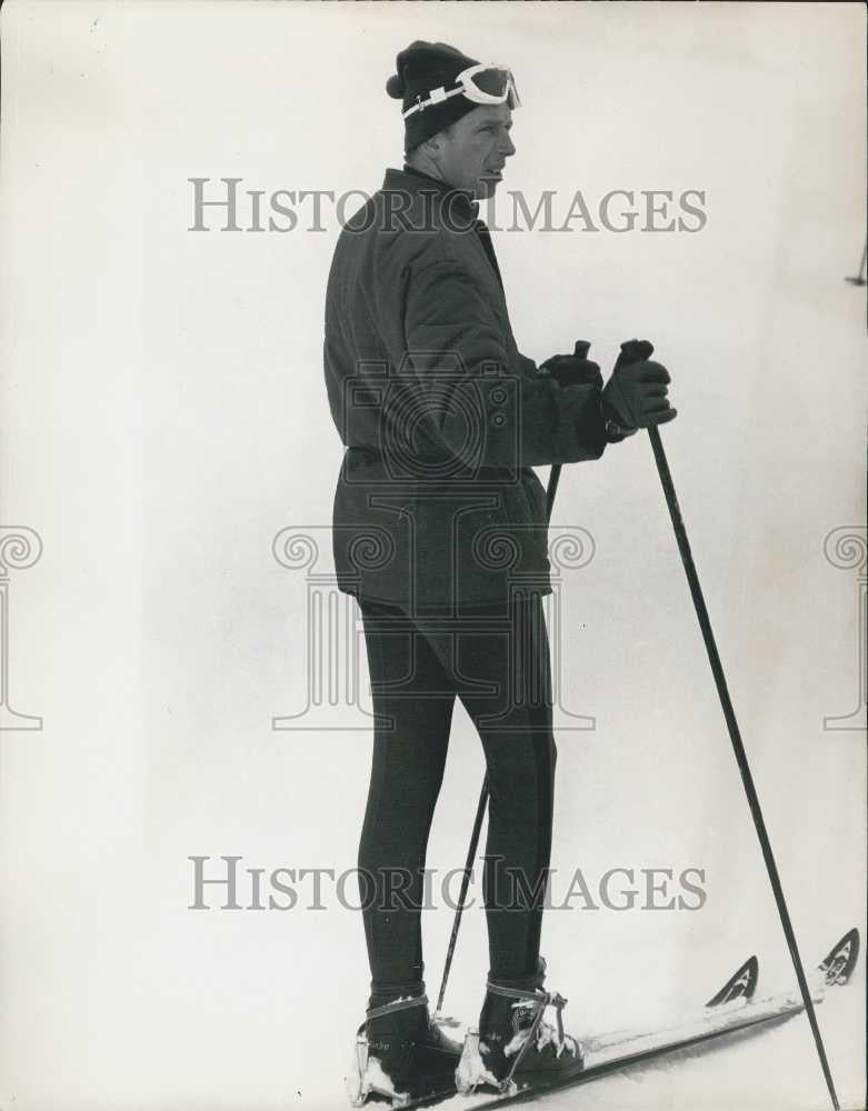 1969 Press Photo Duke &amp; Duchess of Kent At Murren - Historic Images