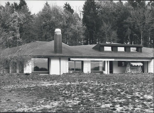 Press Photo Athina Onassis 4 Inherits Home-Lussy-sur Morges Switzerland - Historic Images
