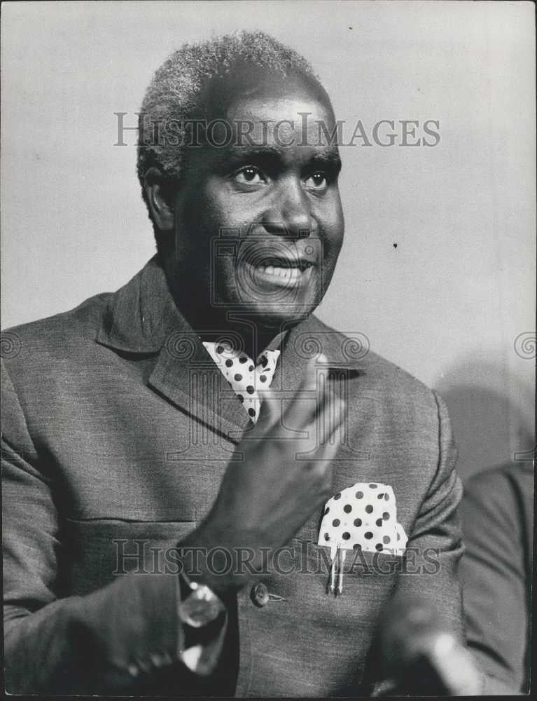 1978 Press Photo EA recent portreit of Zambie&#39;s President Kenneth Keunde - Historic Images