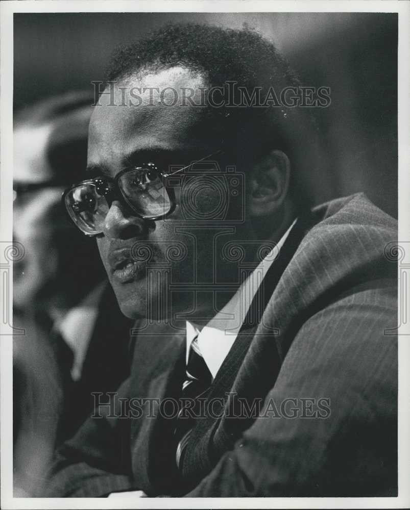 1975 Press Photo Tanzanian Salim Ahmed Salim UN General Assembly President - Historic Images