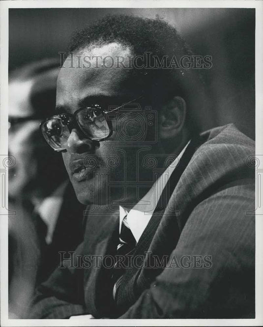 1975 Press Photo Tanzanian Salim Ahmed Salim UN General Assembly President - Historic Images