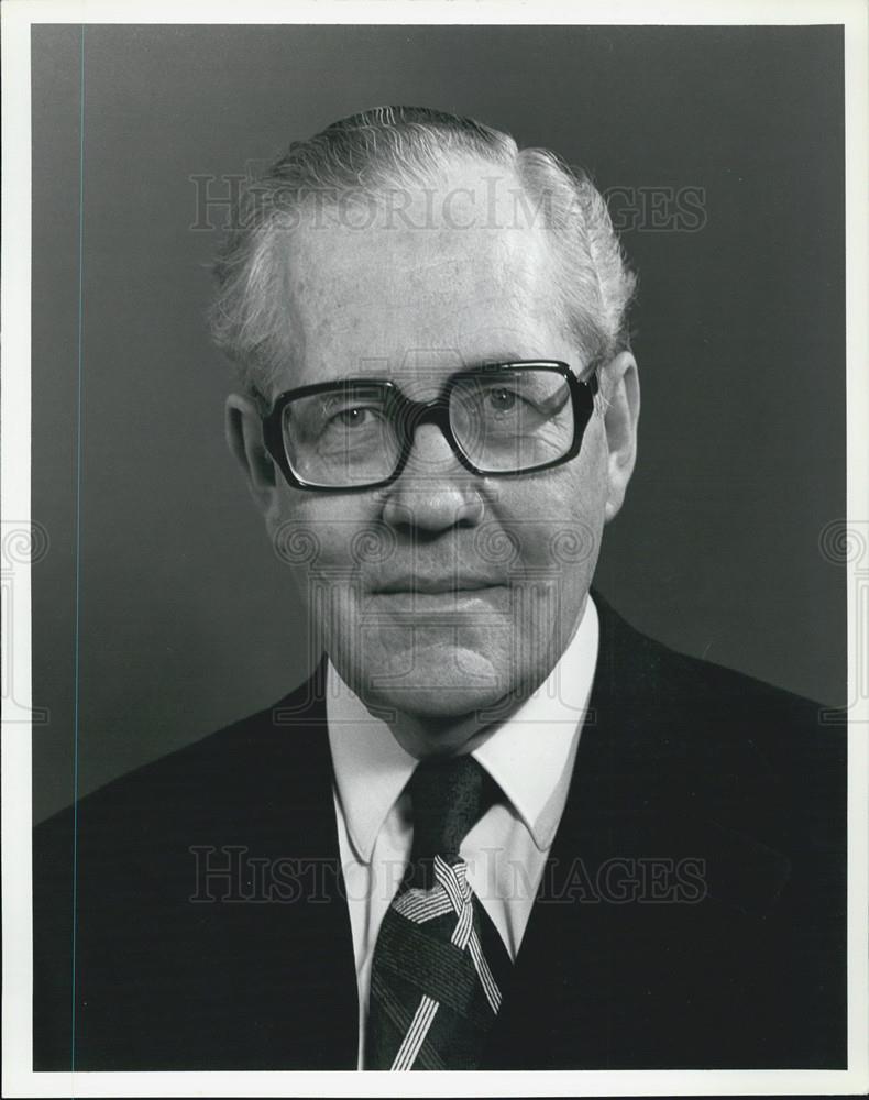 1977 Press Photo UN High Commissioner for Refugees Paul Heartling - Historic Images