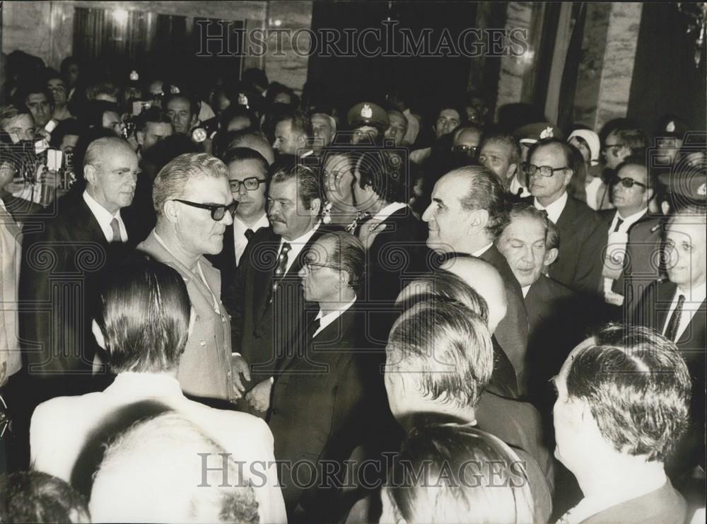 1974 Press Photo New Greek cabinet - Historic Images