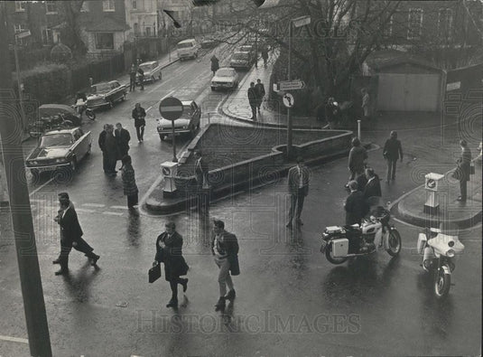 Press Photo Scene of the Shooting Showing Upper Philimore - Historic Images