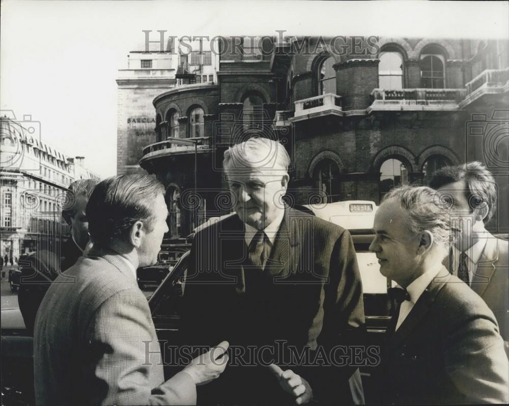 1968 Press Photo Mr. Cecil King dismissed chairman International Publishing - Historic Images