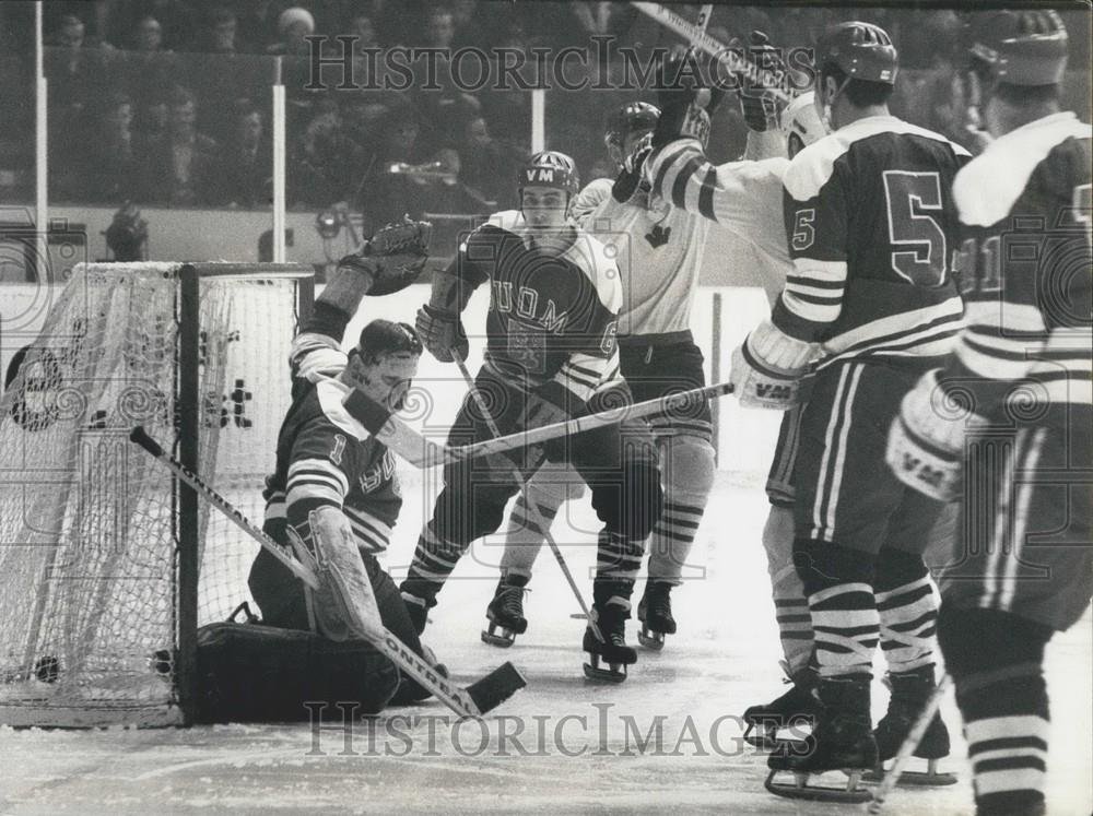 1969 Press Photo Swedish Forward Stefan Lillprosten Karlsson - Historic Images