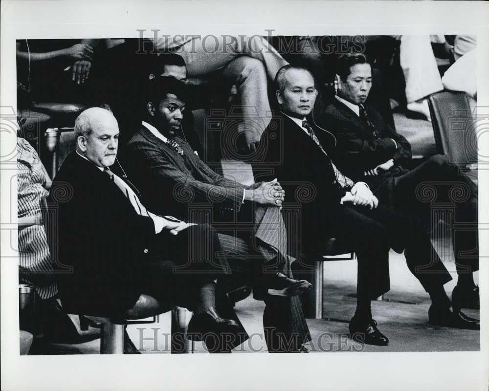 1977 Press Photo UN Security Council Council Votes to Admit Vietnam - Historic Images