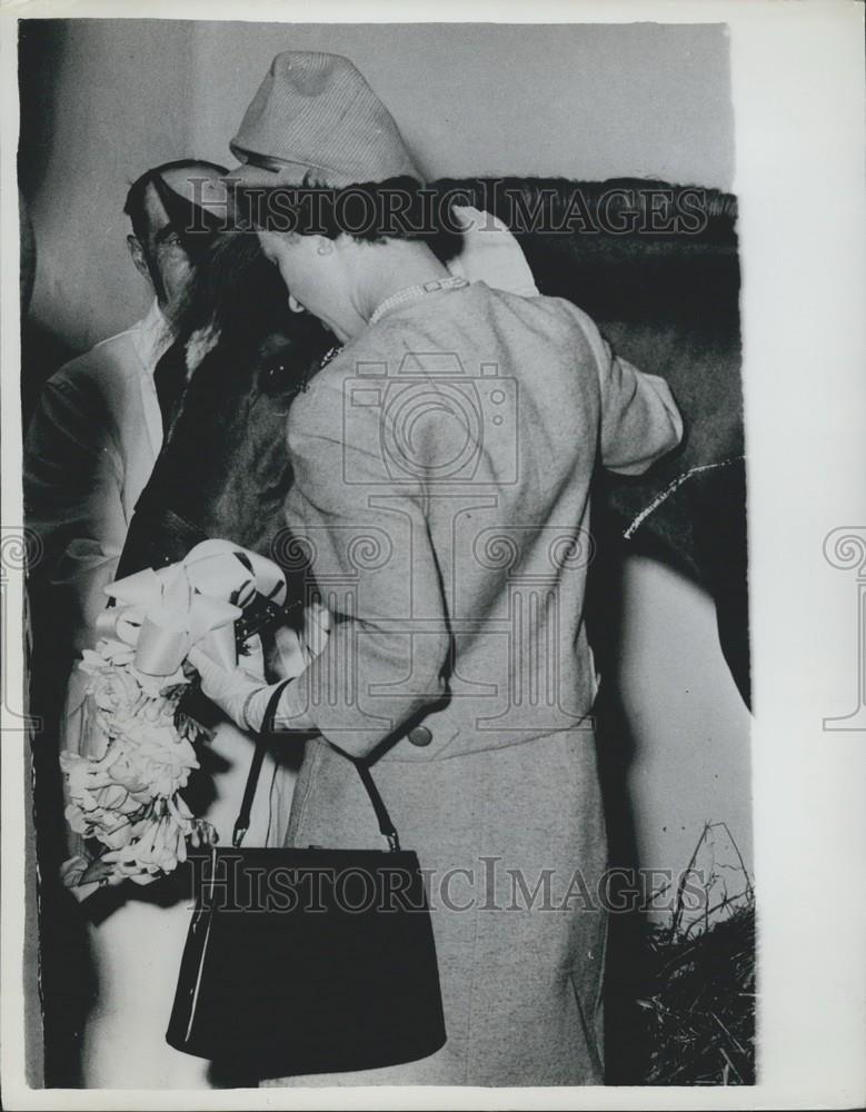 1961 Press Photo Duke&#39;s Pony Fancied Queen&#39;s Bouquet - Historic Images