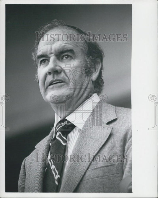 1972 Press Photo Senator George McGovern, Campaign, California - Historic Images
