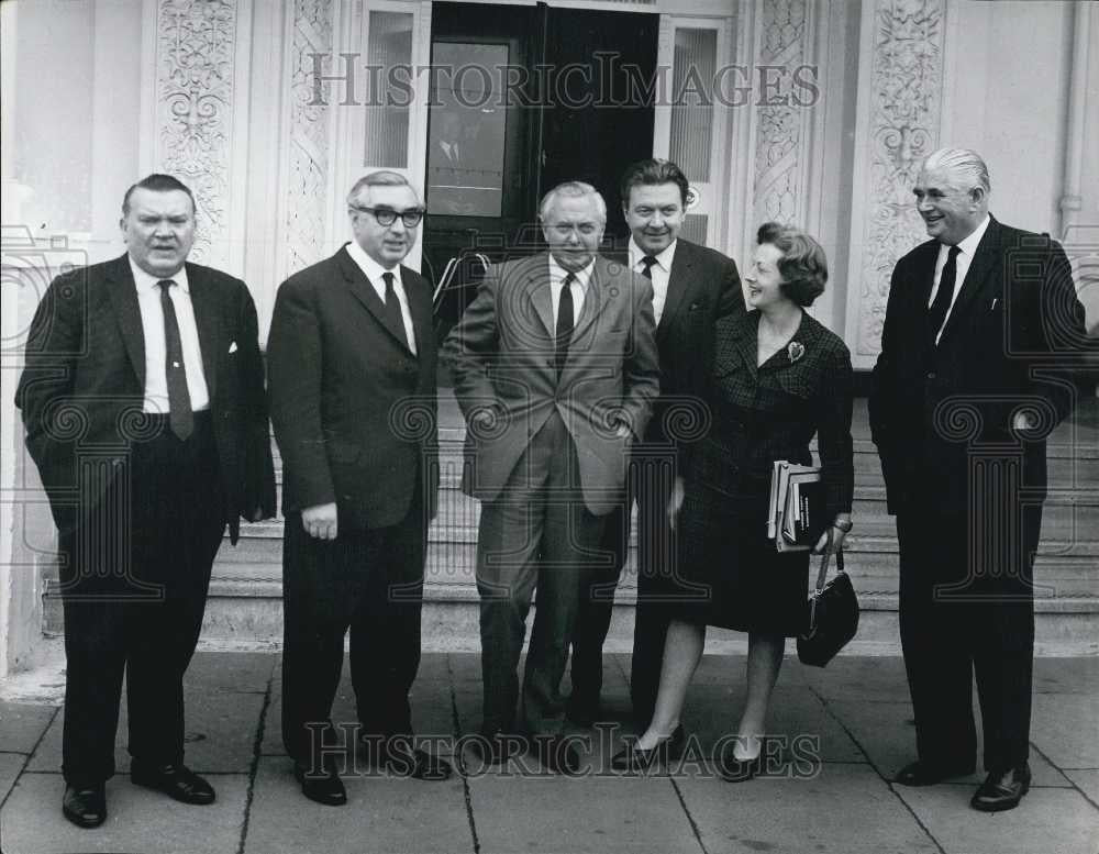 1966 Press Photo Prime Minister Wilson at Brighton For Labor Party Conference - Historic Images