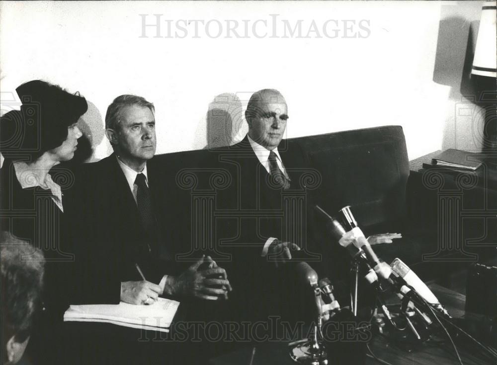 Press Photo Cyrus Vance and Constantine Caramanlis - Historic Images