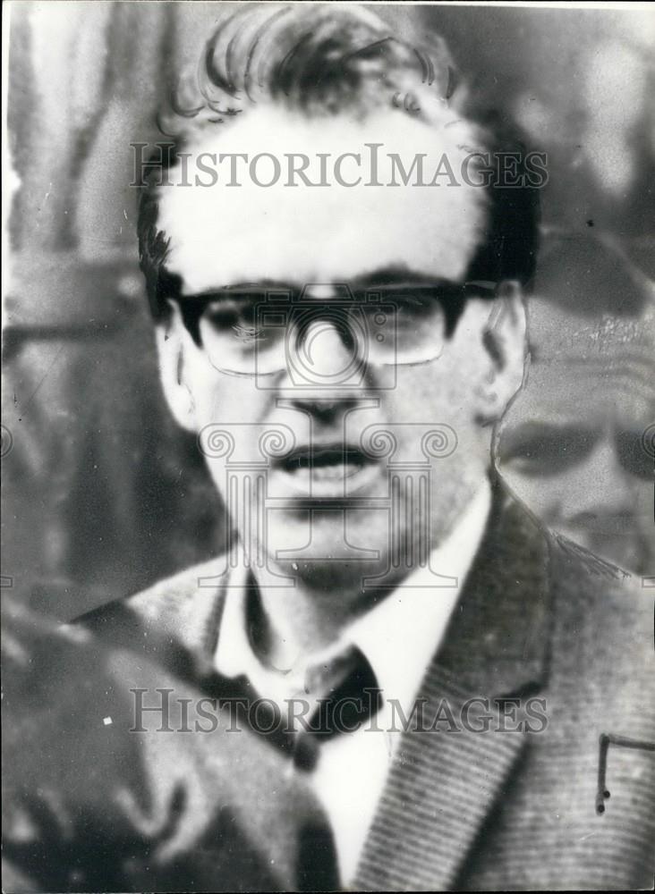 1973 Press Photo Provisional IRA Leader Seamus Twomey Mountjoy Prison Dublin - Historic Images