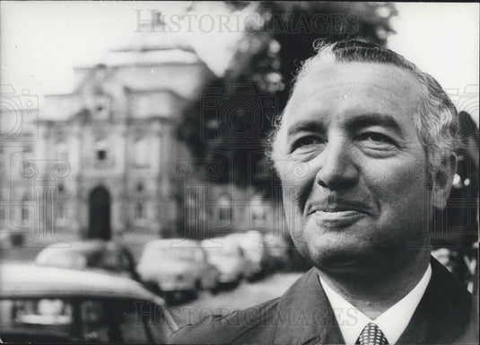 1969 Press Photo The Trial Against the 46-Years-Old Nuremberg Trademan Hannshein - Historic Images