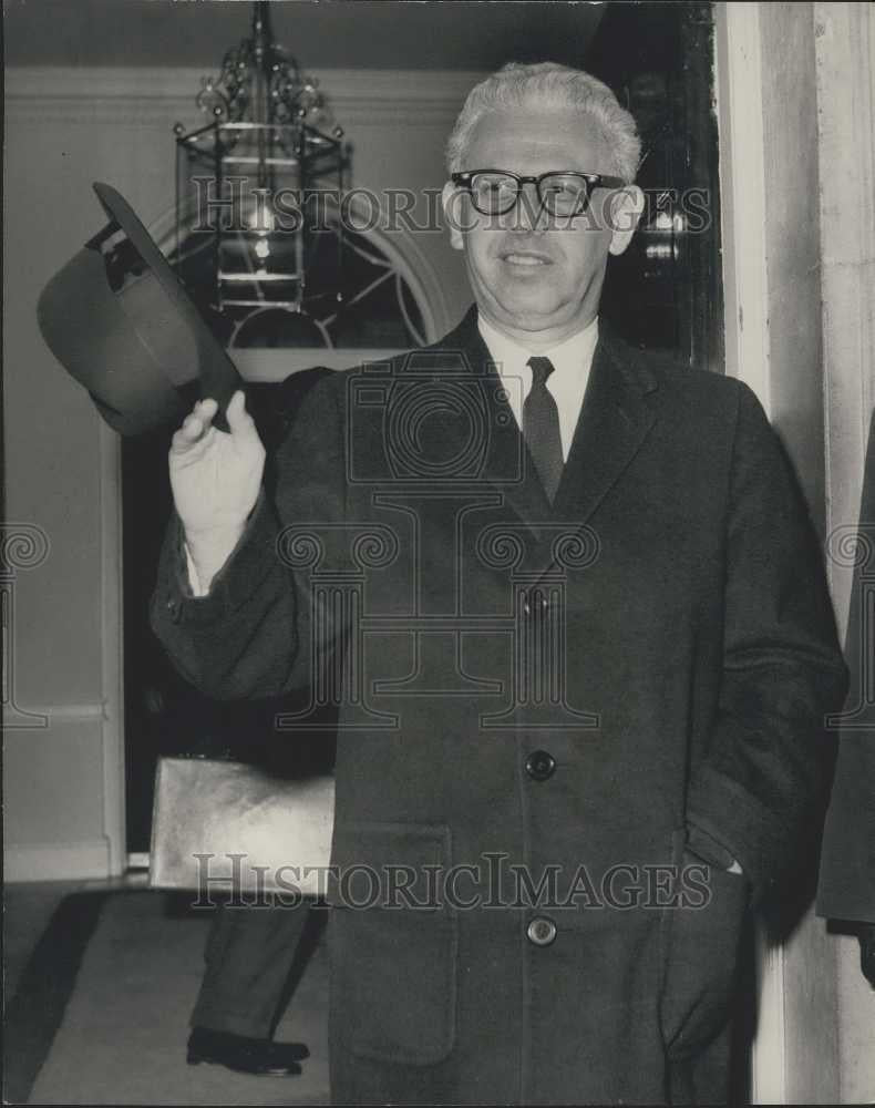 1965 Press Photo Mr. Arthur Goldberg One of President Johnson Peace Envoys - Historic Images