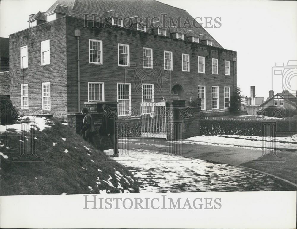 Press Photo Aberystwyth University - Historic Images