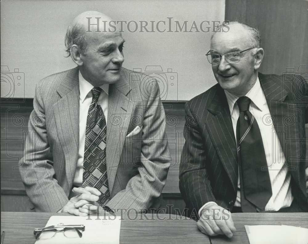 1977 Press Photo  Confederation of Shipbuilders and Engineering unions - Historic Images