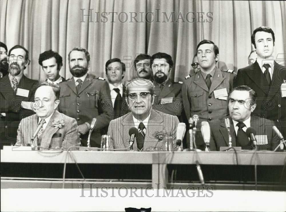 1975 Press Photo General Costa Gomes President of Portugal - Historic Images