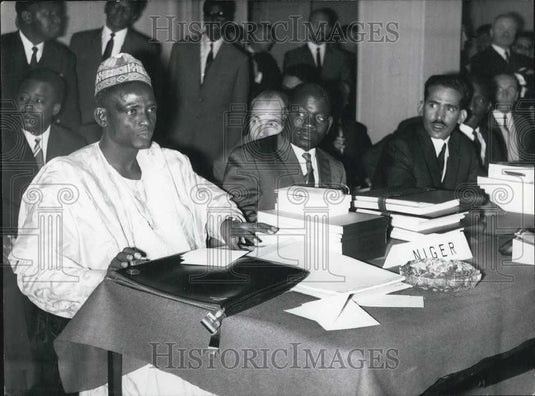 1967 Press Photo Ministers of French Language African States Meet In Paris - Historic Images