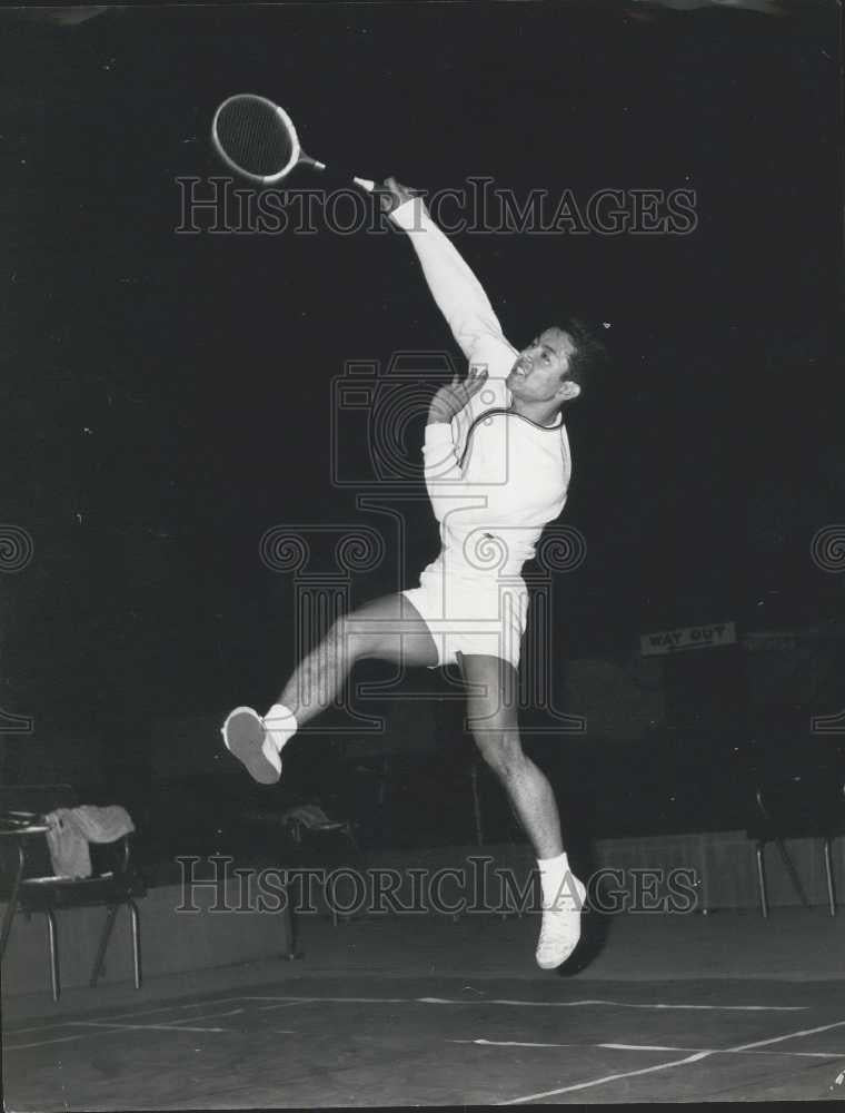 1963 Press Photo All England Badminton Championships At Wembley Japan Champion - Historic Images