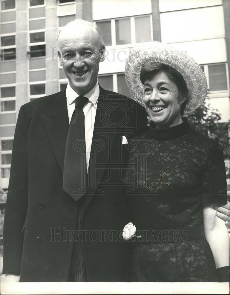 1972 Press Photo Judge Frederick McIntyre wed to Marjorie Joyce Bowman, today - Historic Images