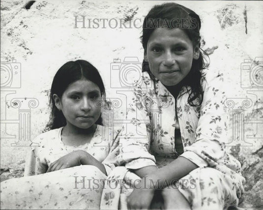 Press Photo Gueabus Indians of the Callejon De Hanylas - Historic Images
