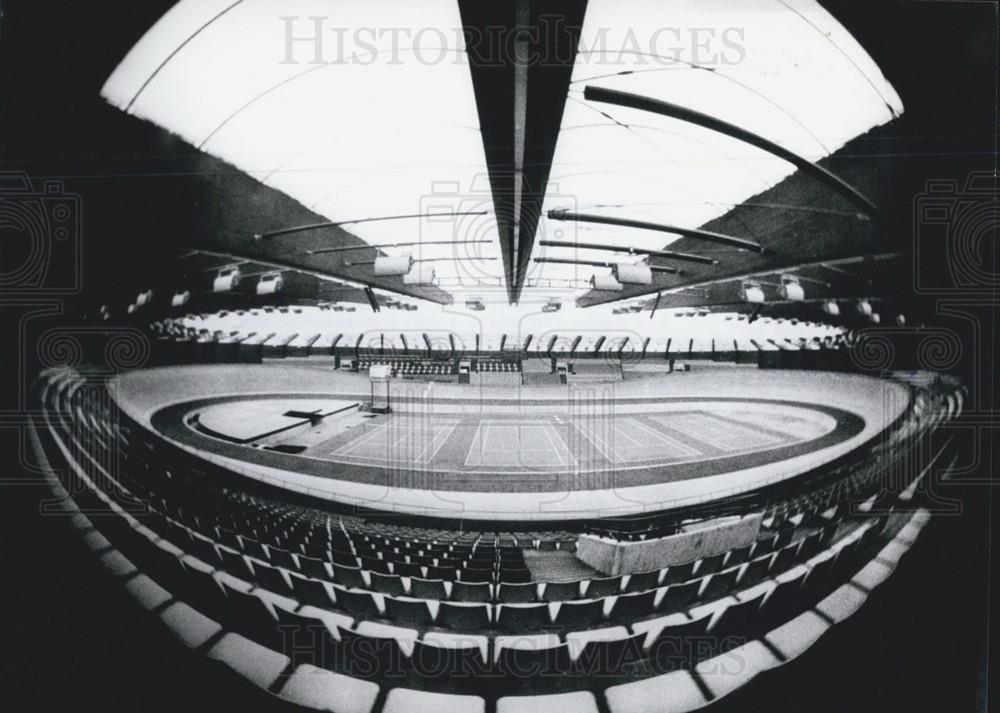 1972 Press Photo Munich Olympic Site,The cycling stadium - Historic Images