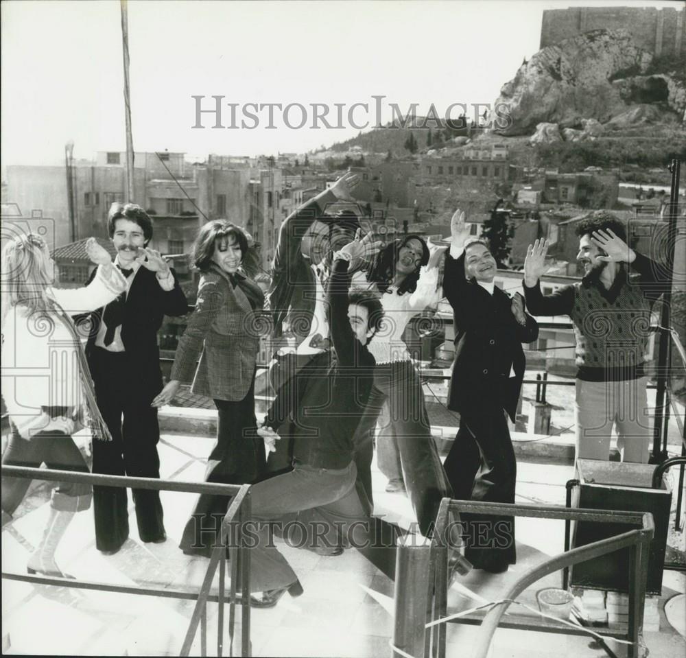 Press Photo Dancing The Appollon - Historic Images