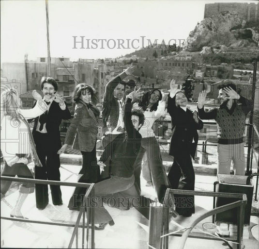 Press Photo Dancing The Appollon - Historic Images